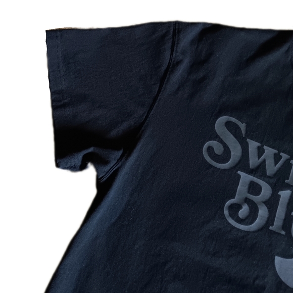 🖤 Swisher Blunts T-Shirt Tee Mens Black Medium Cotton 420 Cannabis Pot Leaf - Picture 4 of 10